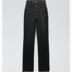NEW! Zara High Rise Slim Flare Jeans